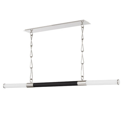 Hudson Valley Lighting Huntington Linear in Polished Nickel/black 7062-PN/BK