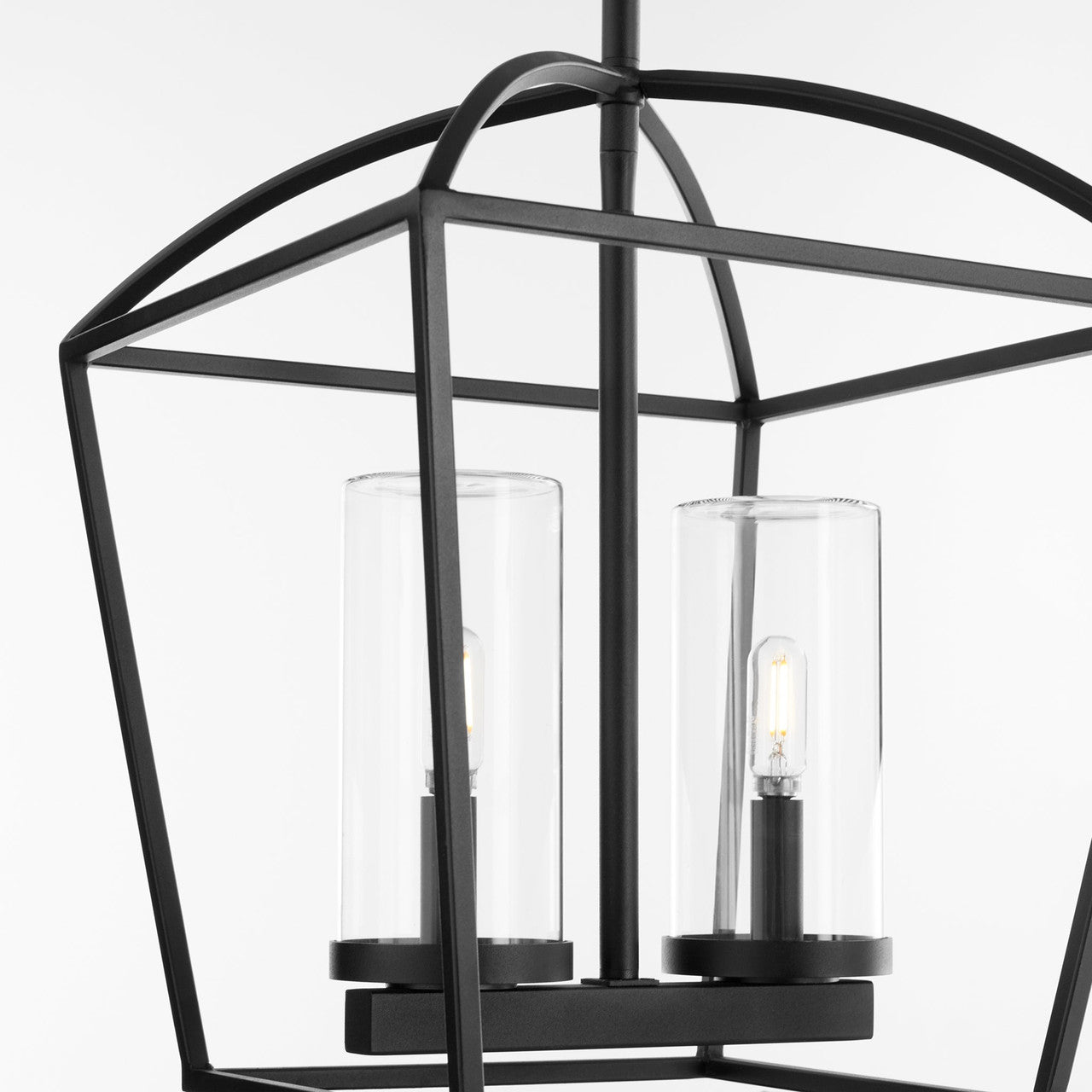 Quorum  Odeon 2 Light Wet Pendant - Matte Black 71-2-59