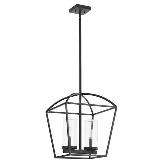 Quorum  Odeon 2 Light Wet Pendant - Matte Black 71-2-59