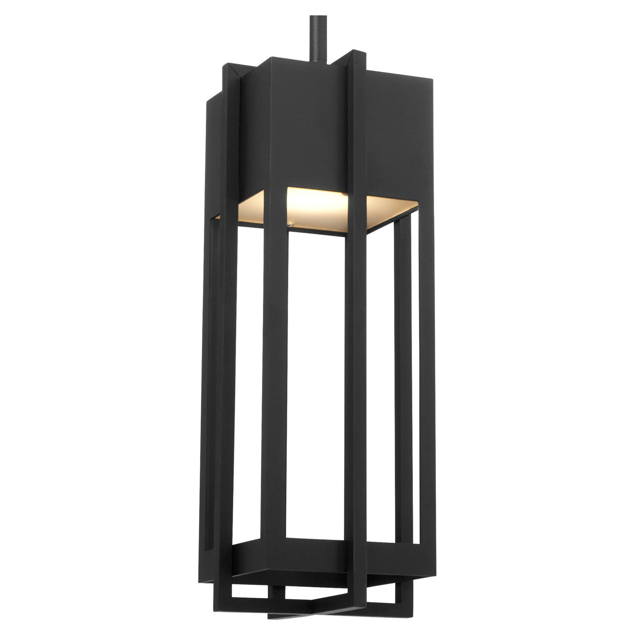 Quorum  Al Fresco 18" Pendant - Textured Black 712-18-169