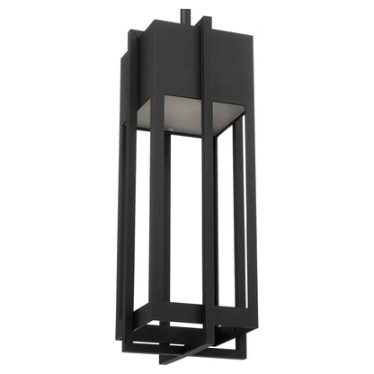 Quorum  Al Fresco 18" Pendant - Textured Black 712-18-169