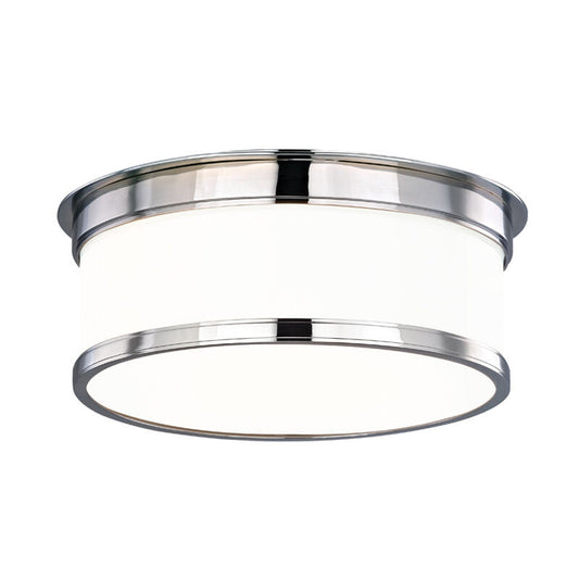 Hudson Valley Lighting Geneva Flush Mount in Polished Chrome 712-PC