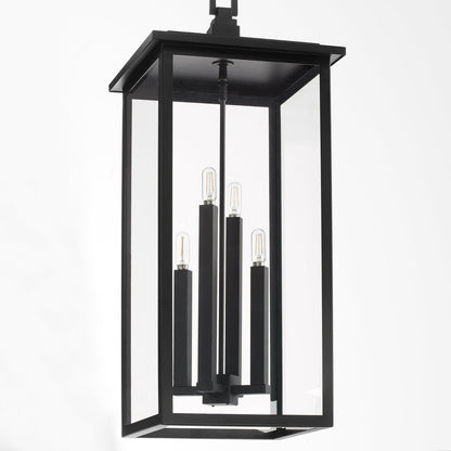 Quorum  Westerly 32" Pendant - Textured Black 7128-4-69