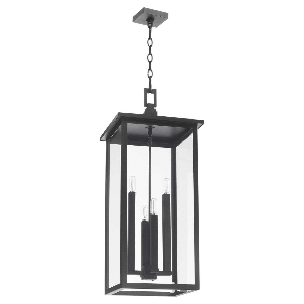 Quorum  Westerly 32" Pendant - Textured Black 7128-4-69