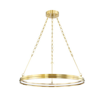 Hudson Valley Lighting Rosendale Chandelier in Aged Brass 7128-AGB