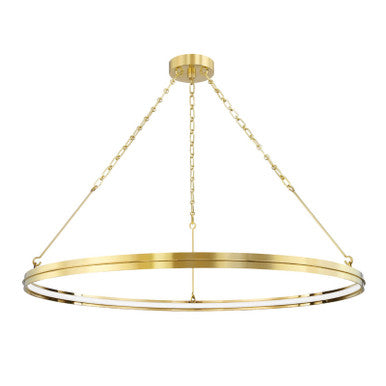 Hudson Valley Lighting Rosendale Chandelier in Aged Brass 7142-AGB