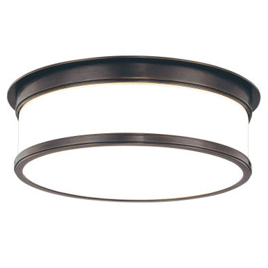 Hudson Valley Lighting Geneva Flush Mount in Old Bronze 715-OB