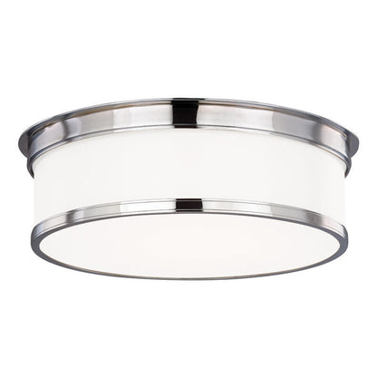 Hudson Valley Lighting Geneva Flush Mount in Polished Chrome 715-PC