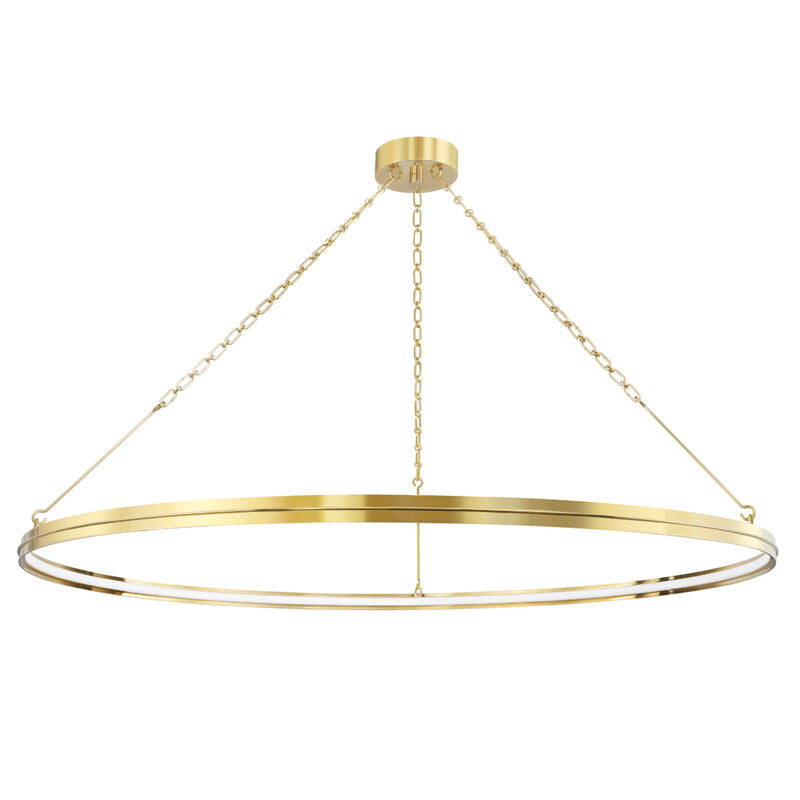 Hudson Valley Lighting Rosendale Chandelier in Aged Brass 7156-AGB