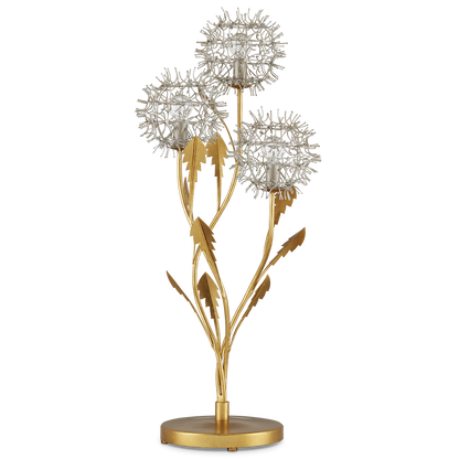 Currey & Co. Dandelion Silver & Gold Table Lamp 6000-0895