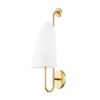 Hudson Valley Lighting Slate Hill Wall Sconce in Aged Brass 7171-AGB