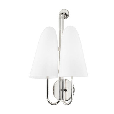 Hudson Valley Lighting Slate Hill Wall Sconce in Polished Nickel 7172-PN