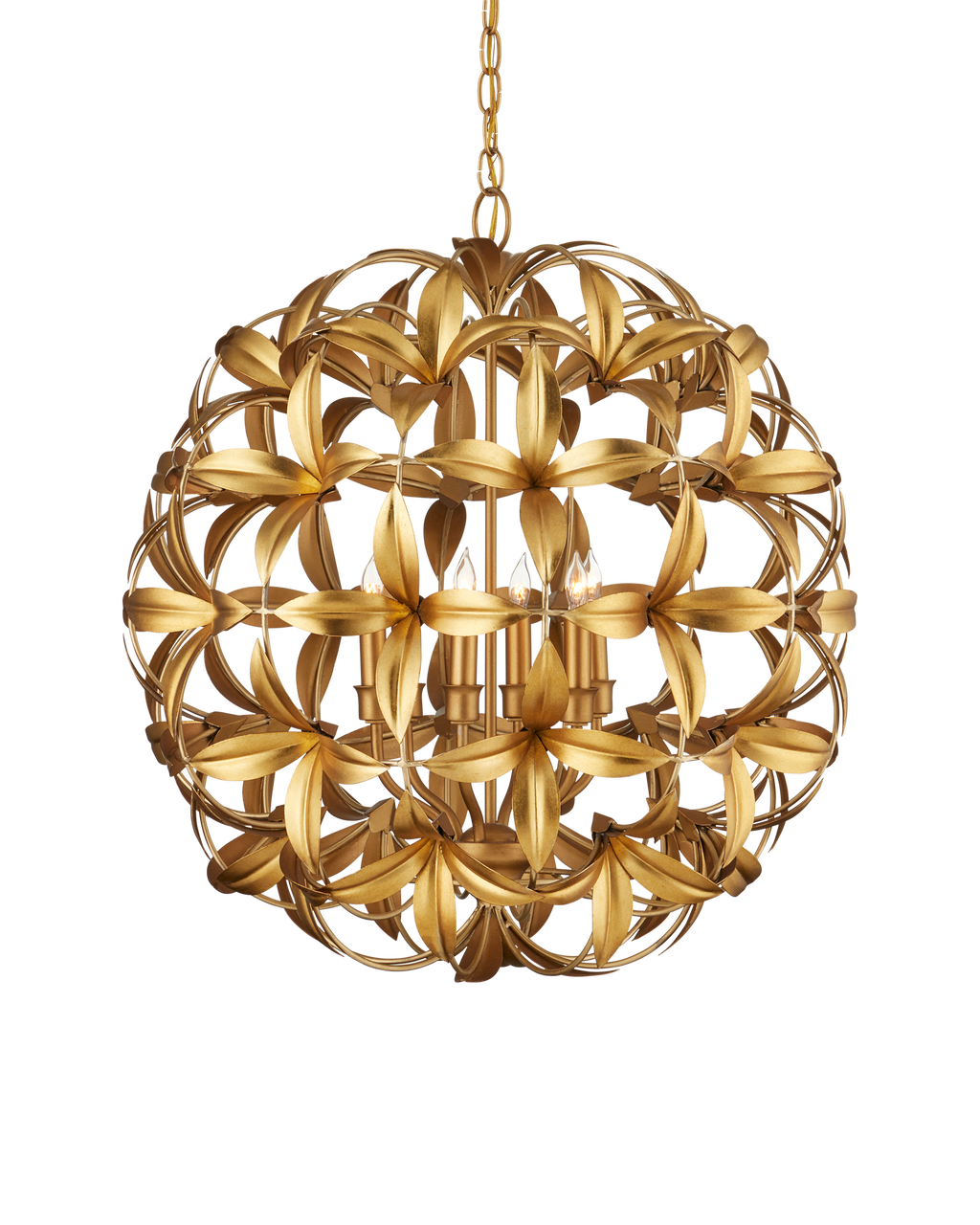 Currey & Co. Helenium Orb Chandelier 9000-1214