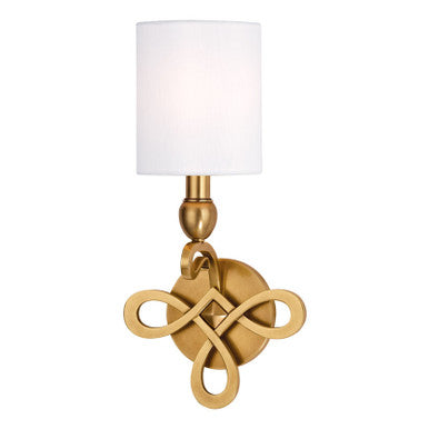 Hudson Valley Lighting Pawling Wall Sconce in Aged Brass 7211-AGB