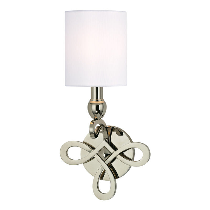 Hudson Valley Lighting Pawling Wall Sconce in Polished Nickel 7211-PN