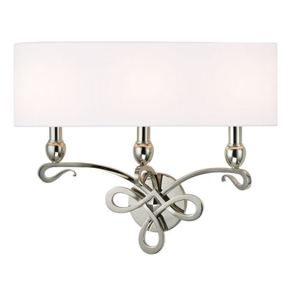 Hudson Valley Lighting Pawling Wall Sconce in Polished Nickel 7213-PN