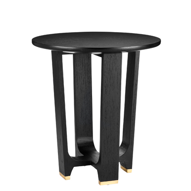 Currey & Co. Blake Black Accent Table 3000-0259