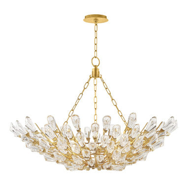 Hudson Valley Lighting Tulip Chandelier in Gold Leaf 7240-GL