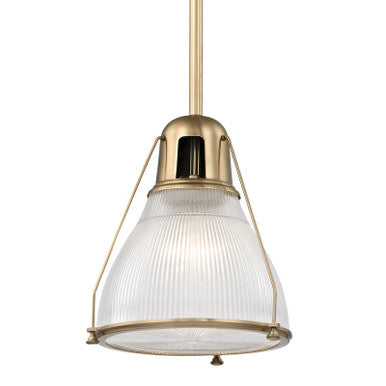 Hudson Valley Lighting Haverhill Pendant in Aged Brass 7311-AGB