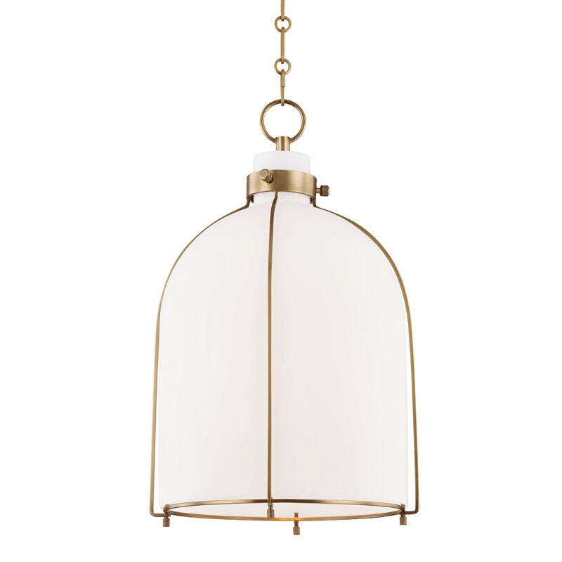 Hudson Valley Lighting Eldridge Pendant in Aged Brass 7314-AGB