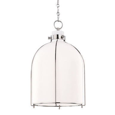 Hudson Valley Lighting Eldridge Pendant in Polished Nickel 7314-PN