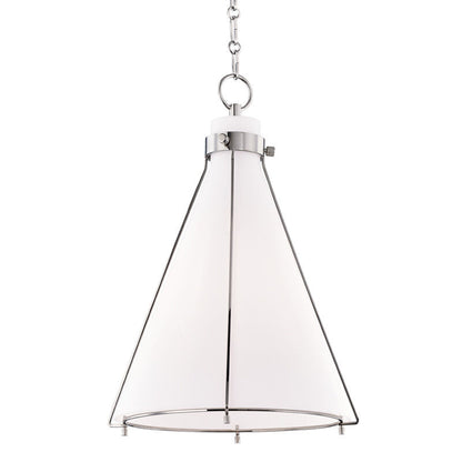 Hudson Valley Lighting Eldridge Pendant in Polished Nickel 7316-PN