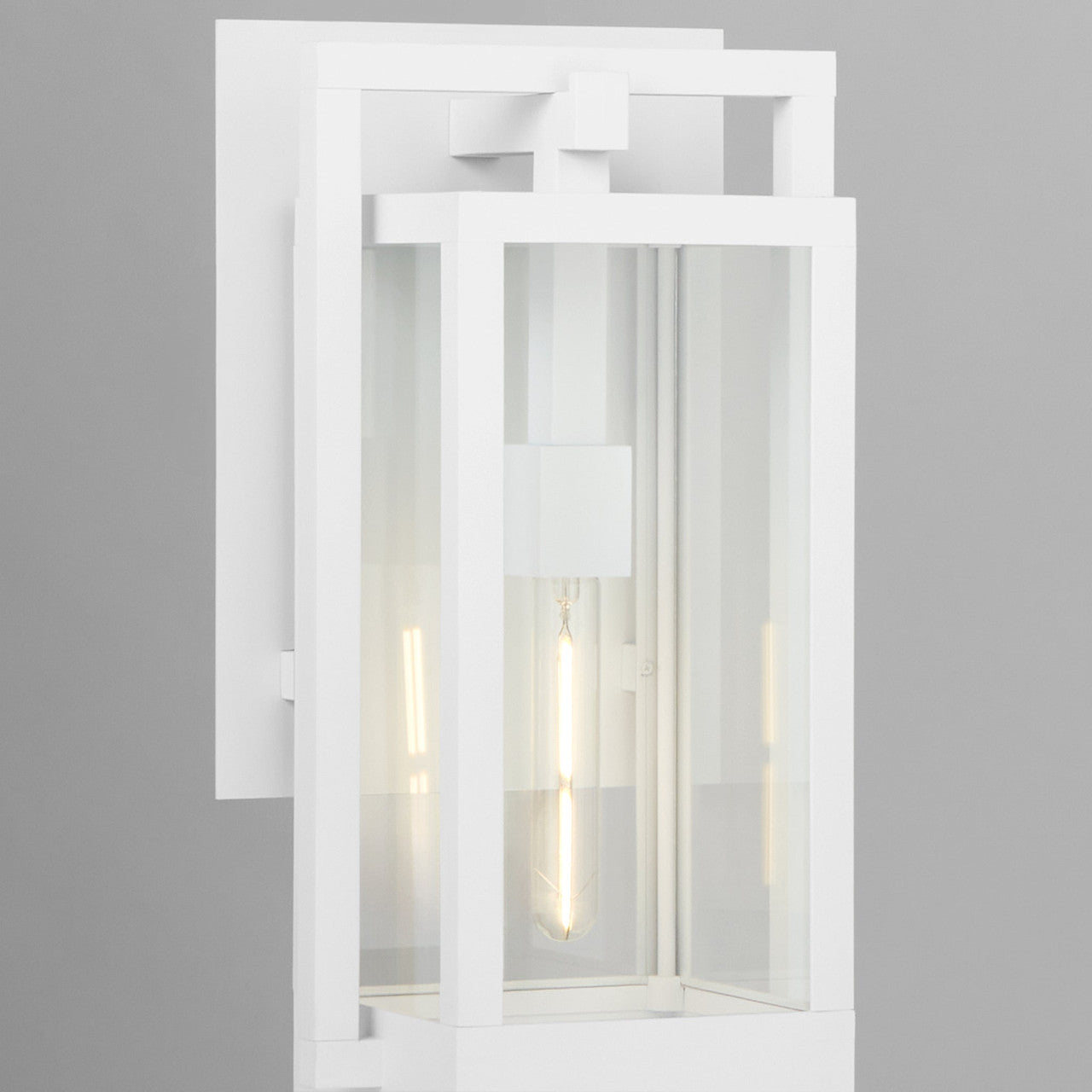 Quorum  Marco 18" Lantern - White  736-18-6