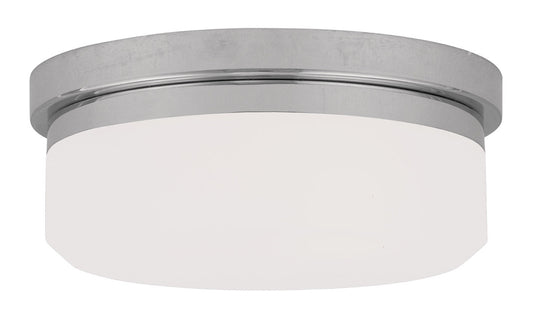 Livex Lighting Stratus Collection 2 Light CH Ceiling Mount or Wall Mount in Polished Chrome 7391-05