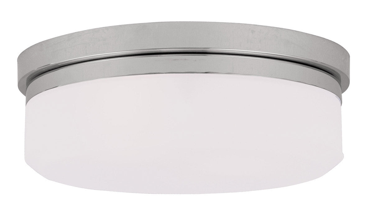 Livex Lighting Stratus Collection 2 Light CH Ceiling Mount or Wall Mount in Polished Chrome 7392-05