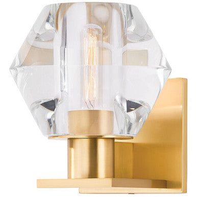 Hudson Valley Lighting Cooperstown Wall Sconce in Aged Brass 7408-AGB