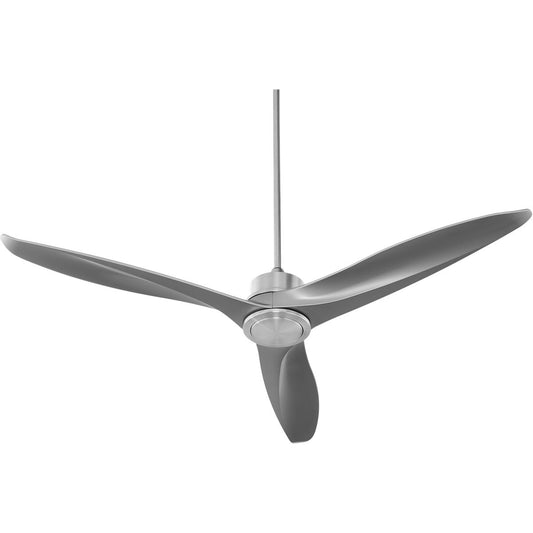 Quorum Kress Ceiling Fan in Satin Nickel 74603-65