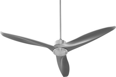 Quorum Kress Ceiling Fan in Satin Nickel 74603-65