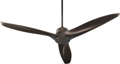 Quorum Kress Ceiling Fan in Oiled Bronze 74603-86