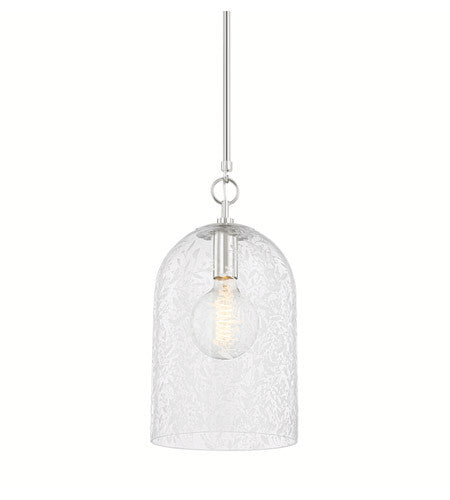 Hudson Valley Lighting Belleville 1 Light Pendant in Polished Nickel 7510-PN