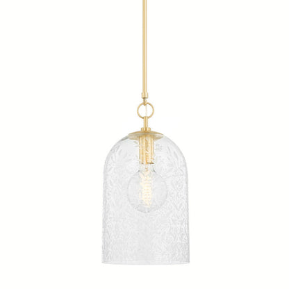 Hudson Valley Lighting Belleville Pendant in Aged Brass 7510-AGB