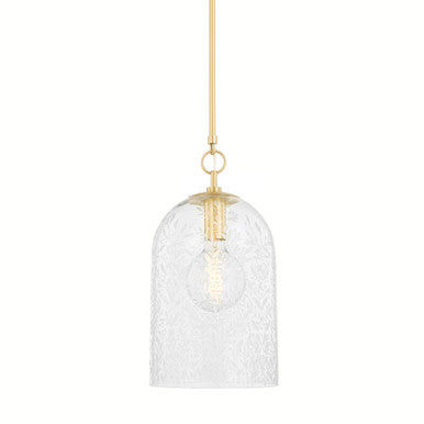 Hudson Valley Lighting Belleville Pendant in Aged Brass 7510-AGB