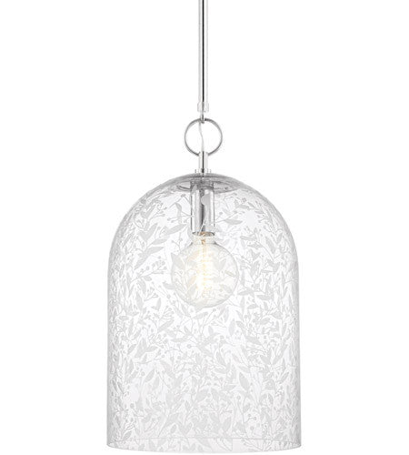 Hudson Valley Lighting Belleville 1 Light Pendant in Polished Nickel 7514-PN