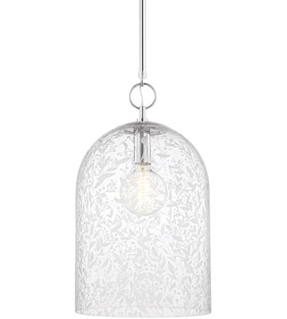 Hudson Valley Lighting Belleville 1 Light Pendant in Polished Nickel 7514-PN