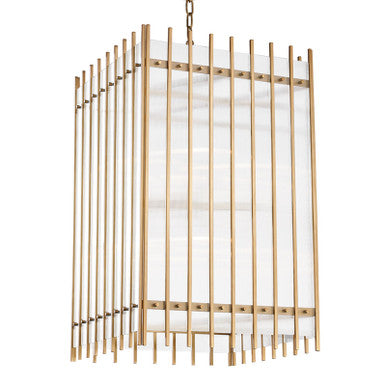 Hudson Valley Lighting Wooster Lantern in Aged Brass 7519-AGB