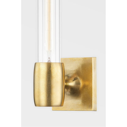 Hudson Valley Lighting Hogan Wall Sconce in Aged Brass 7551-AGB