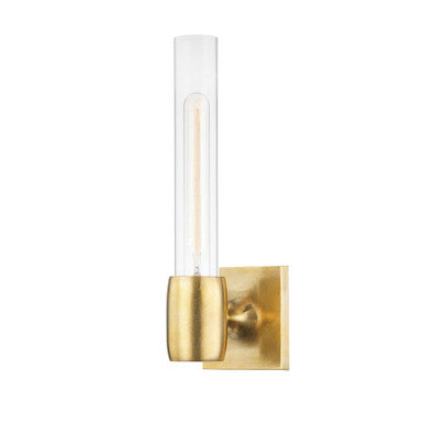 Hudson Valley Lighting Hogan Wall Sconce in Aged Brass 7551-AGB