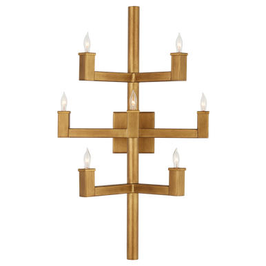 Currey & Co. Andre Brass Wall Sconce 5000-0252