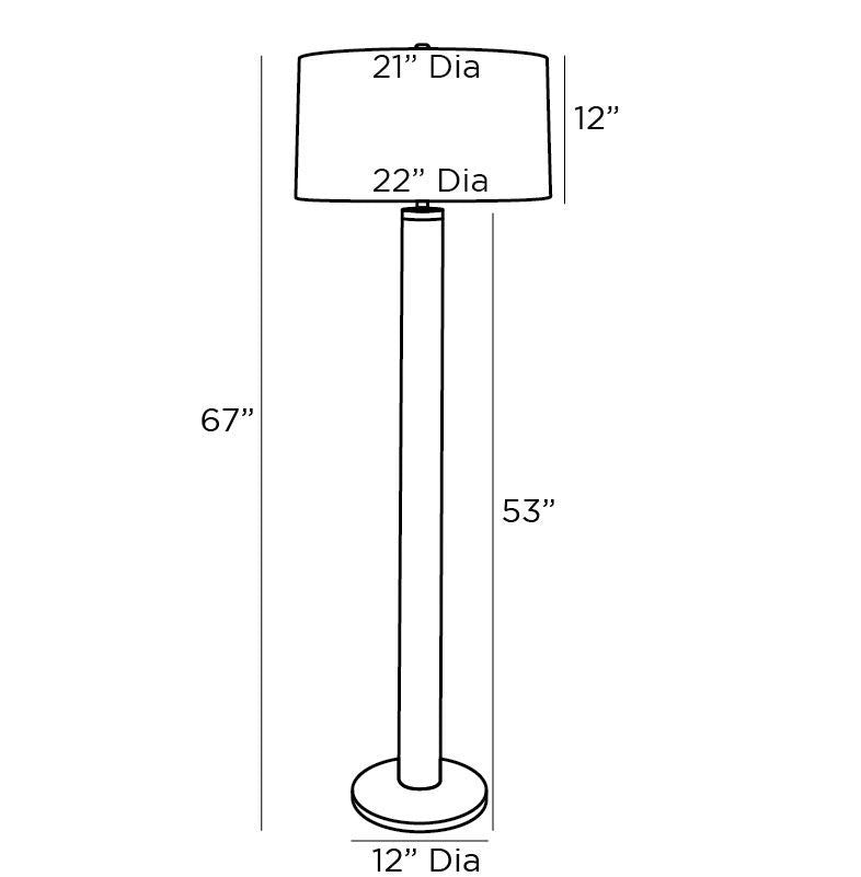 Arteriors Home Russel Floor Lamp 76026-693