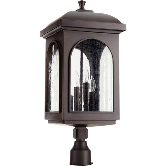 Quorum Fuller Post in Oiled Bronze 7605-4-86