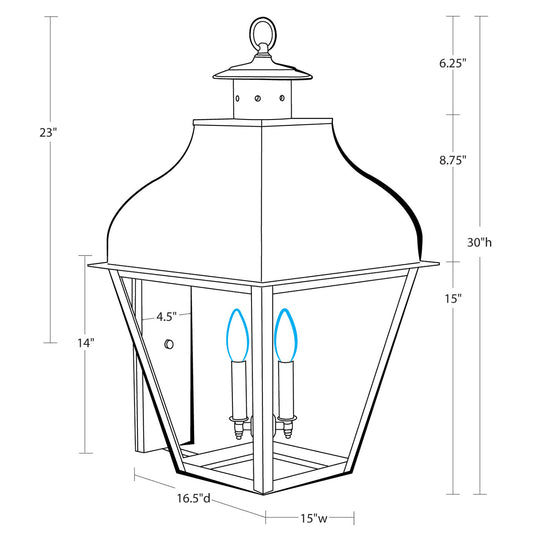 Northeast Lantern Stanfield Wall 7651