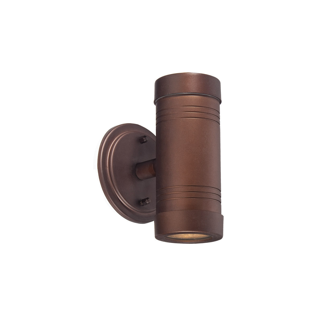 Acclaim Lighting 2-Light Architectural Bronze Cylinder Wall Light in Architectural Bronze 7692ABZ