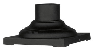 Livex Lighting Outdoor Pier Mount Adapters Collection  Textured Black Pier Mount Adapter in Textured Black 7715-14