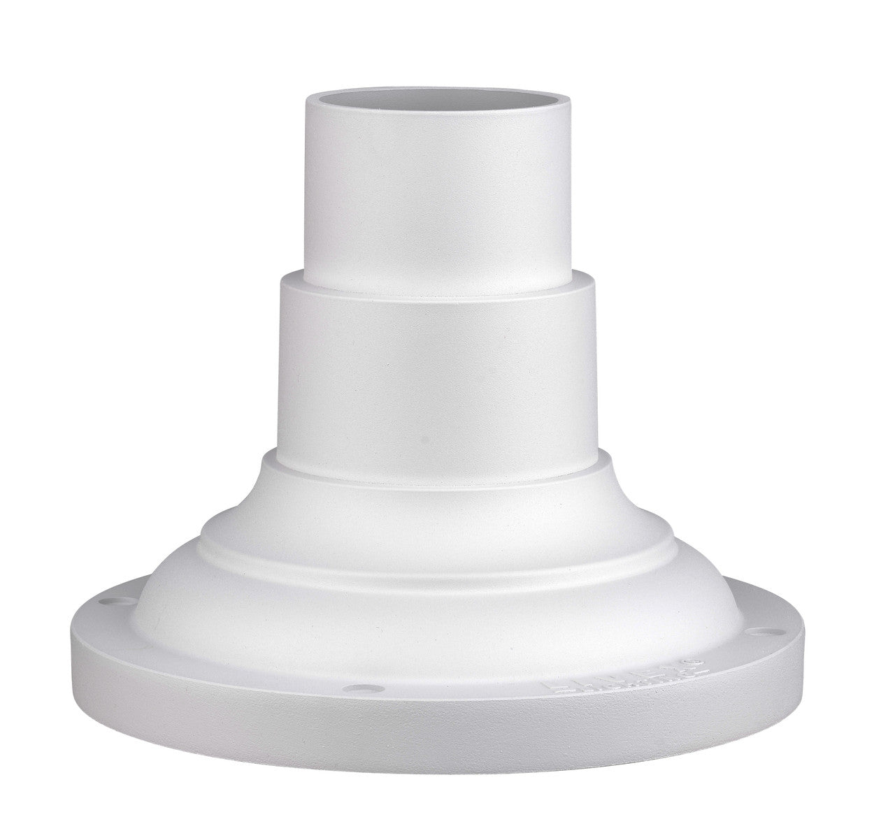 Livex Lighting Outdoor Pier Mount Adapters Collection Textured White Pier Mount Adapter 78216-13