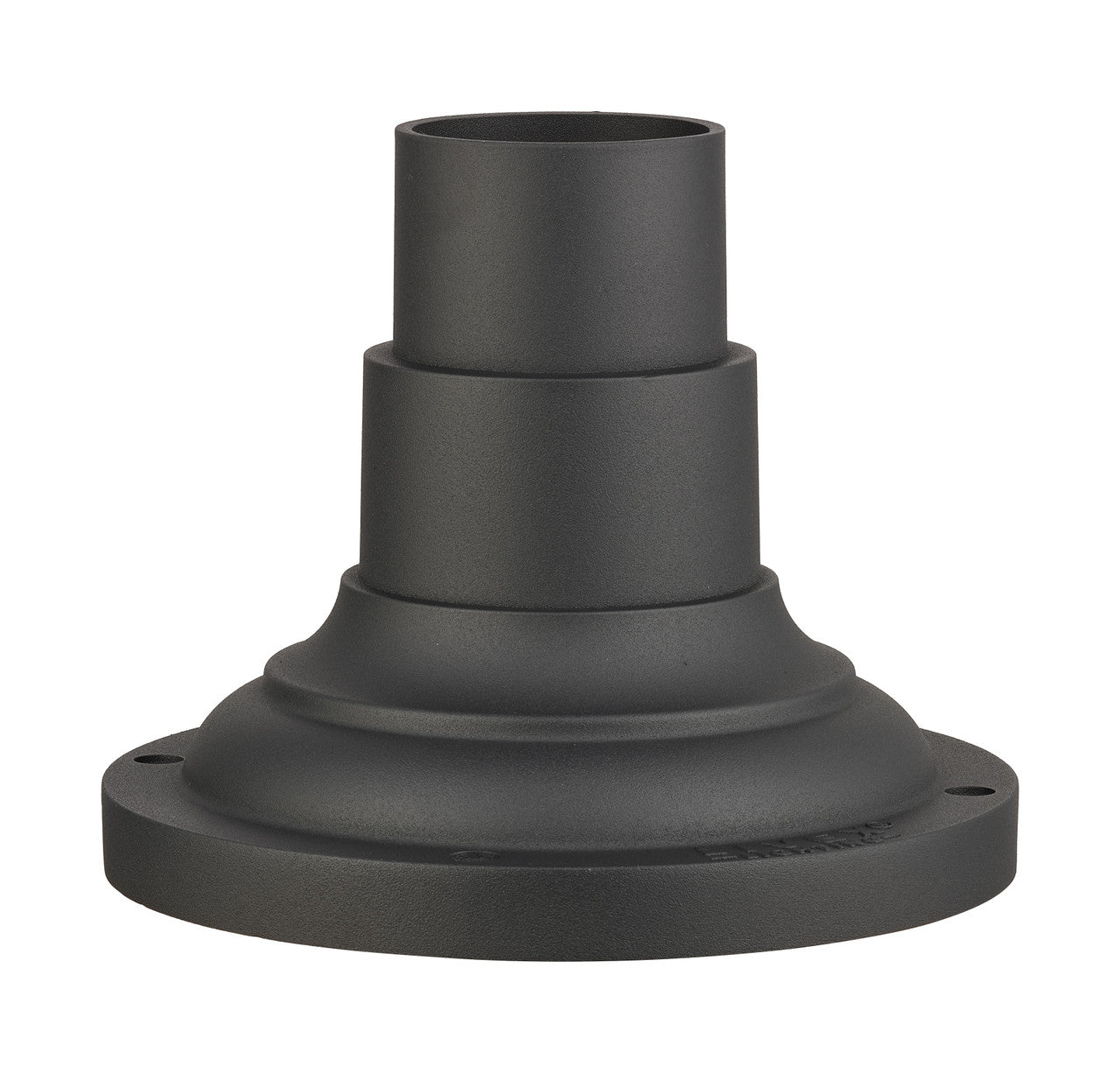 Livex Lighting Outdoor Pier Mount Adapters Collection Textured Black Pier Mount Adapter 78216-14