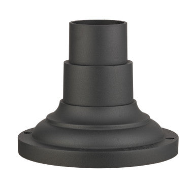 Livex Lighting Outdoor Pier Mount Adapters Collection Textured Black Pier Mount Adapter 78216-14